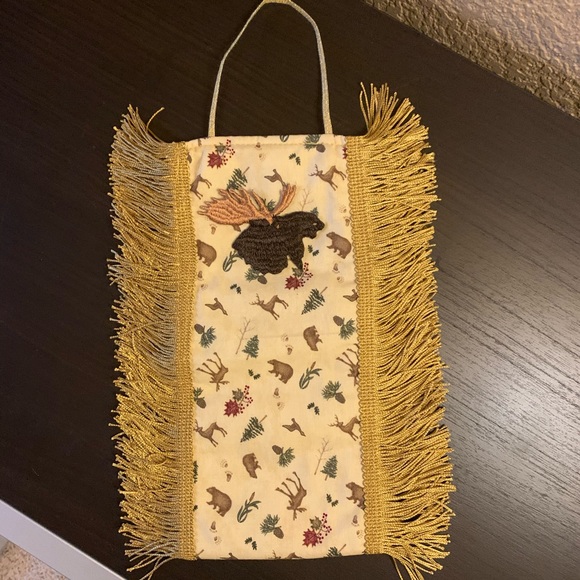 Moose wilderness toilet paper holder - Picture 1 of 6